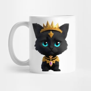 Cute little kitten prince Mug